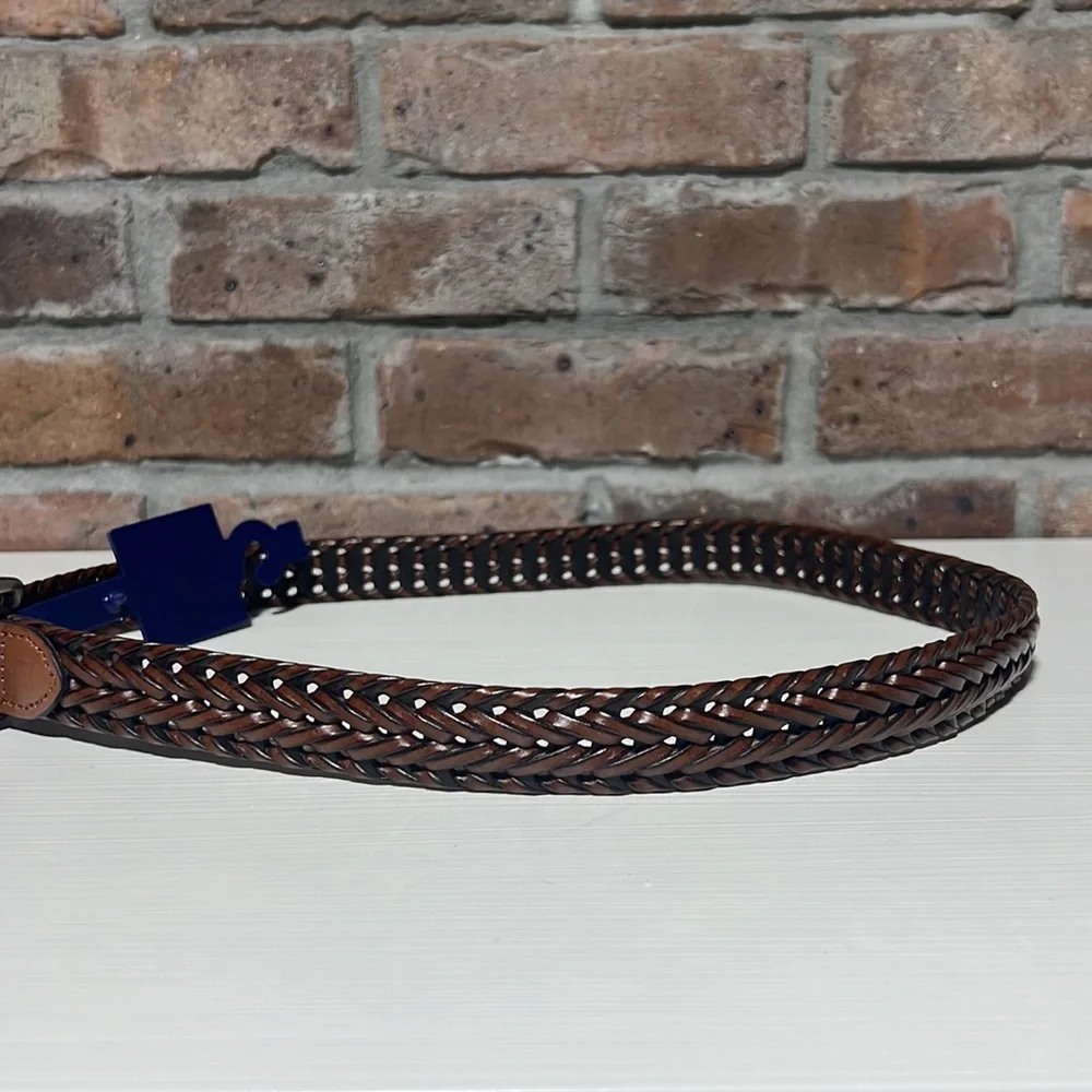 NEW Kids chaps leather braided belt